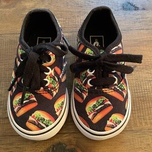🍔 Hamburger toddler VANS size 5.5 🍔